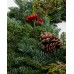 C4 – Fresh Cut 22” Holiday Wreath
